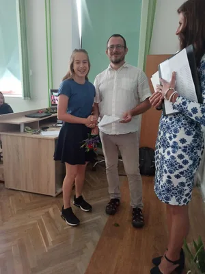 Předávání vysvědčení 9. třída, 30. 6. 2020