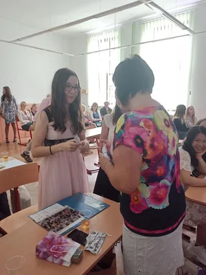 Předávání vysvědčení 9. třída, 30. 6. 2020