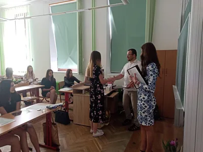 Předávání vysvědčení 9. třída, 30. 6. 2020