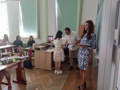 Předávání vysvědčení 9. třída, 30. 6. 2020