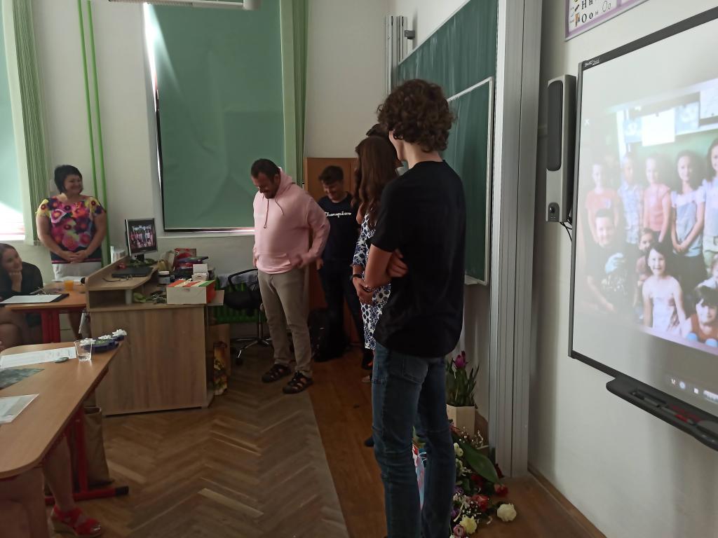 Předávání vysvědčení 9. třída, 30. 6. 2020