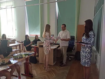 Předávání vysvědčení 9. třída, 30. 6. 2020