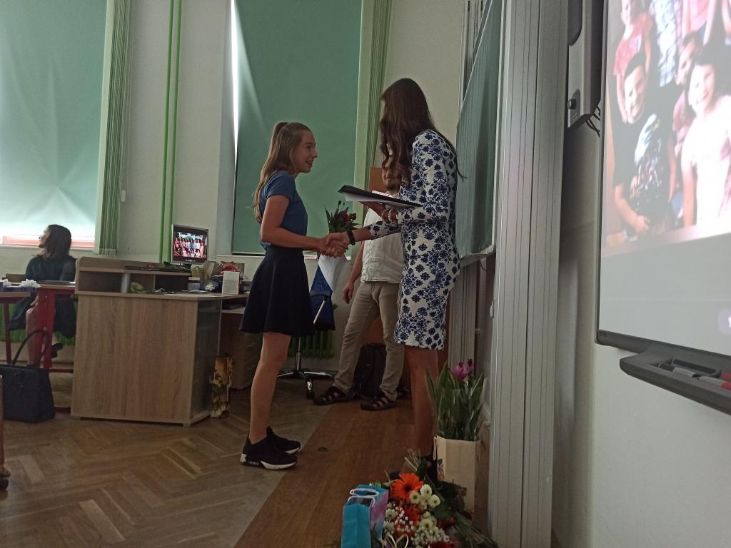 Předávání vysvědčení 9. třída, 30. 6. 2020