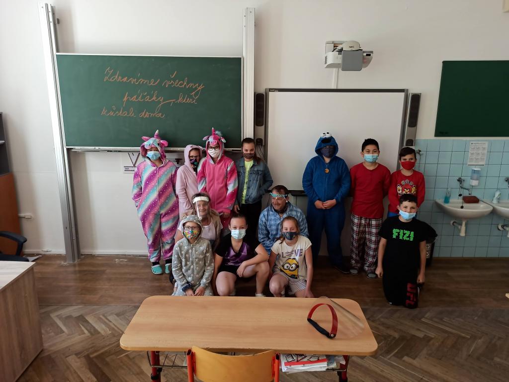 Pyžamový den pátek 12. června 2020, 12. 6. 2020