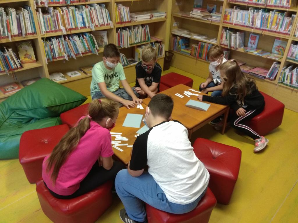 Návštěva knihovny, 22. 9. 2020