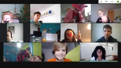 Pátek - bláznů svátek aneb zpestřeme si online výuku, 23. 10. 2020