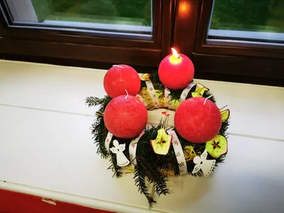 adventní věnec, 30. 11. 2020