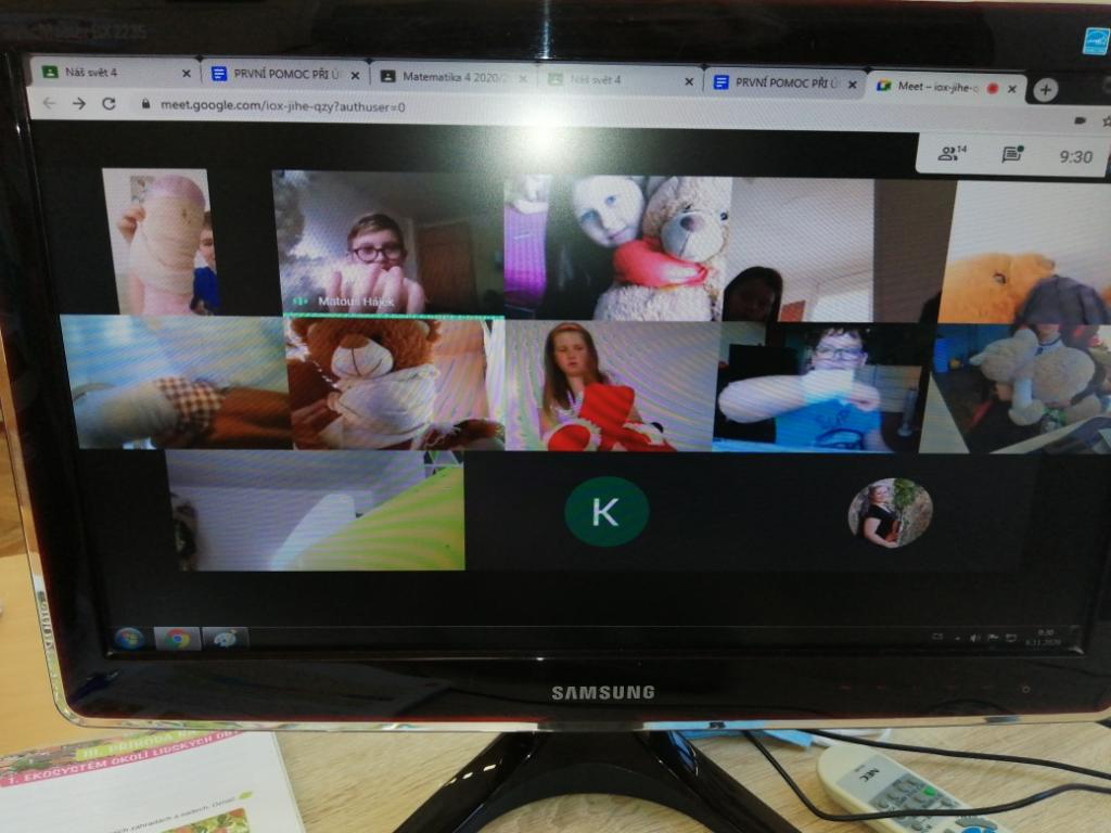 Náš svět 4 v online výuce, 10. 11. 2020