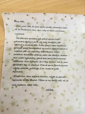 Adventní mise splněna, 18. 12. 2020