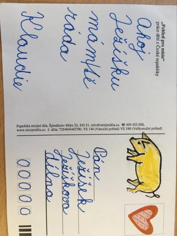 Dopis Ježíškovi, 11. 12. 2020