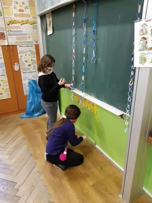 Papírový řetěz, 15. 12. 2020