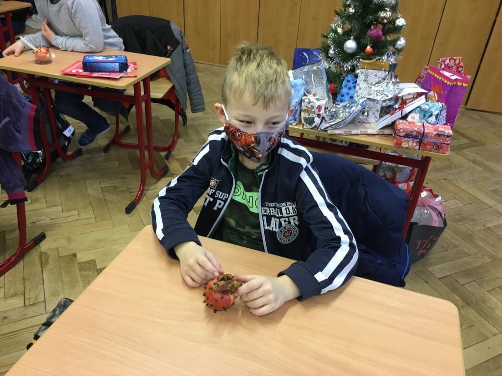 Třídní besídka, 18. 12. 2020