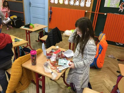 Třídní besídka, 18. 12. 2020
