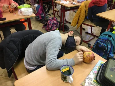 Třídní besídka, 18. 12. 2020
