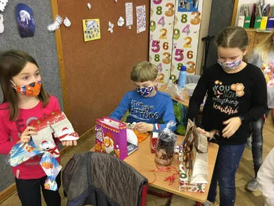 Třídní besídka, 18. 12. 2020