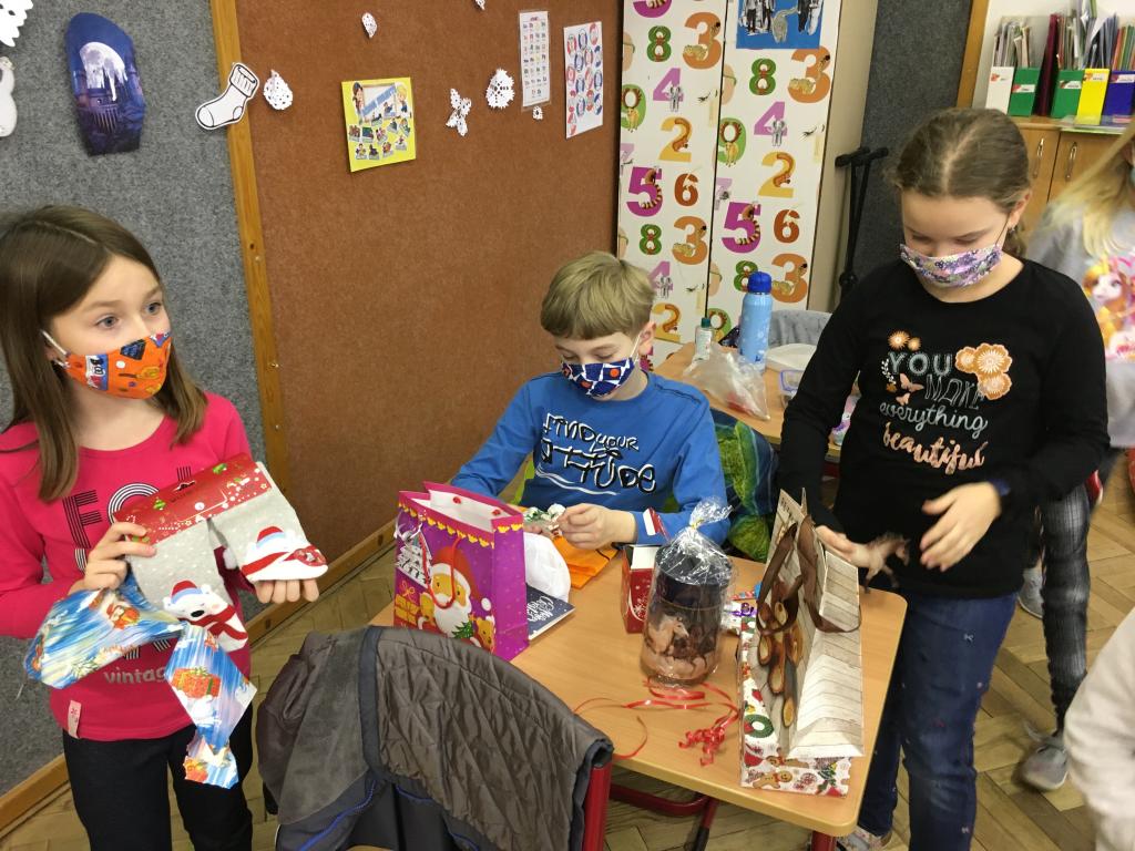 Třídní besídka, 18. 12. 2020