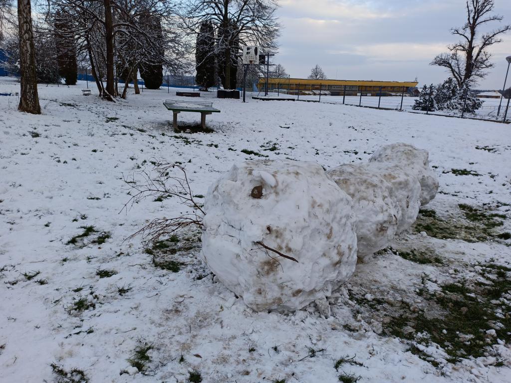 Sněhové hrátky, 7. 1. 2021
