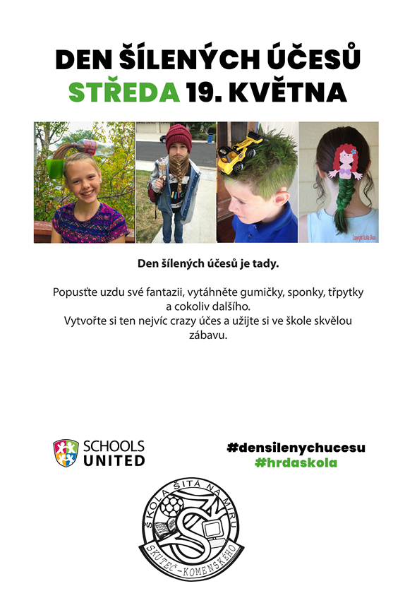 Den šílených účesů, 13. 5. 2021
