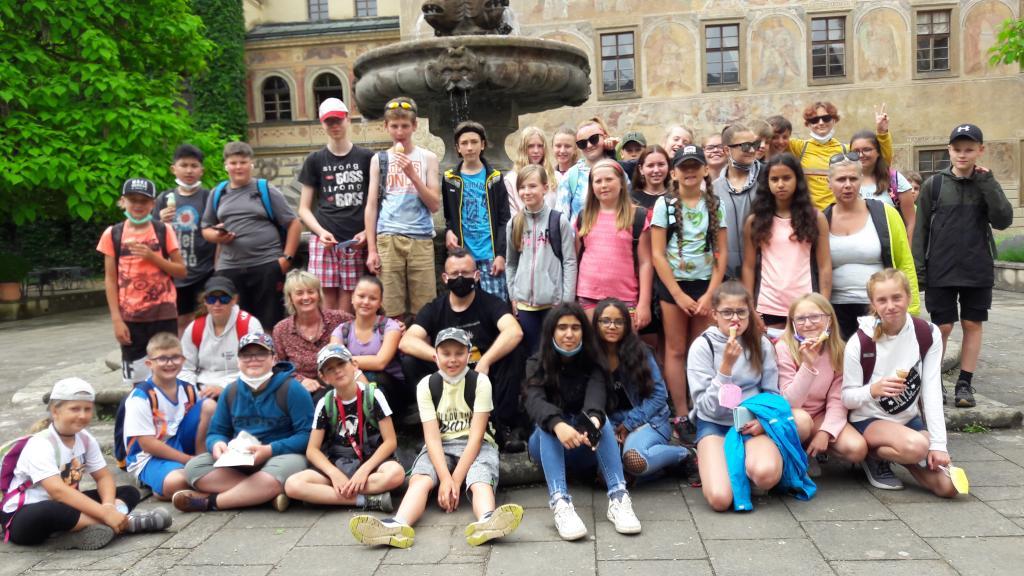 Školní výlet do zámku a zooparku v Častolovicích, 24. 6. 2021