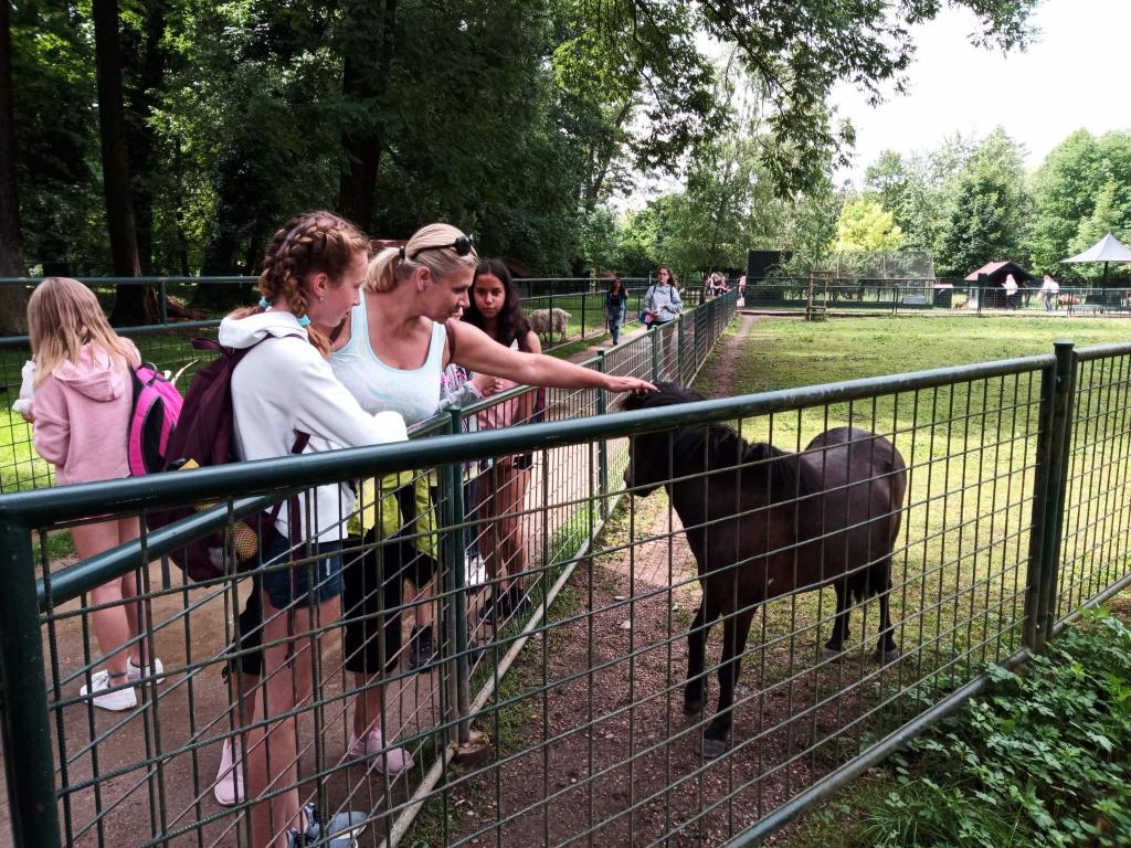 Školní výlet do zámku a zooparku v Častolovicích, 24. 6. 2021