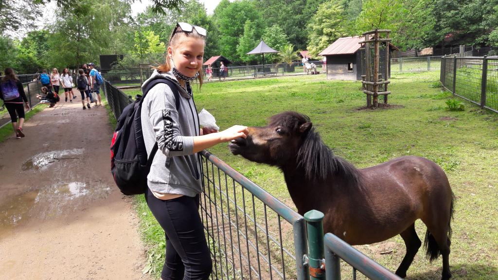 Školní výlet do zámku a zooparku v Častolovicích, 24. 6. 2021