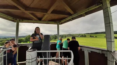 Školní výlet- Vojtěchovská rozhledna, 24. 6. 2021