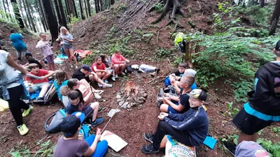 Školní výlet- Vojtěchovská rozhledna, 24. 6. 2021