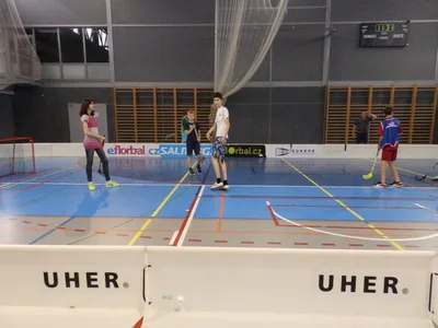 Turnaj badminton, florbal, 25. 6. 2021