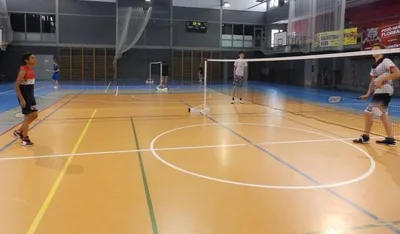 Turnaj badminton, florbal, 25. 6. 2021
