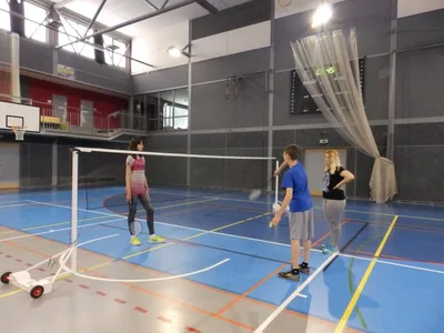 Turnaj badminton, florbal, 25. 6. 2021