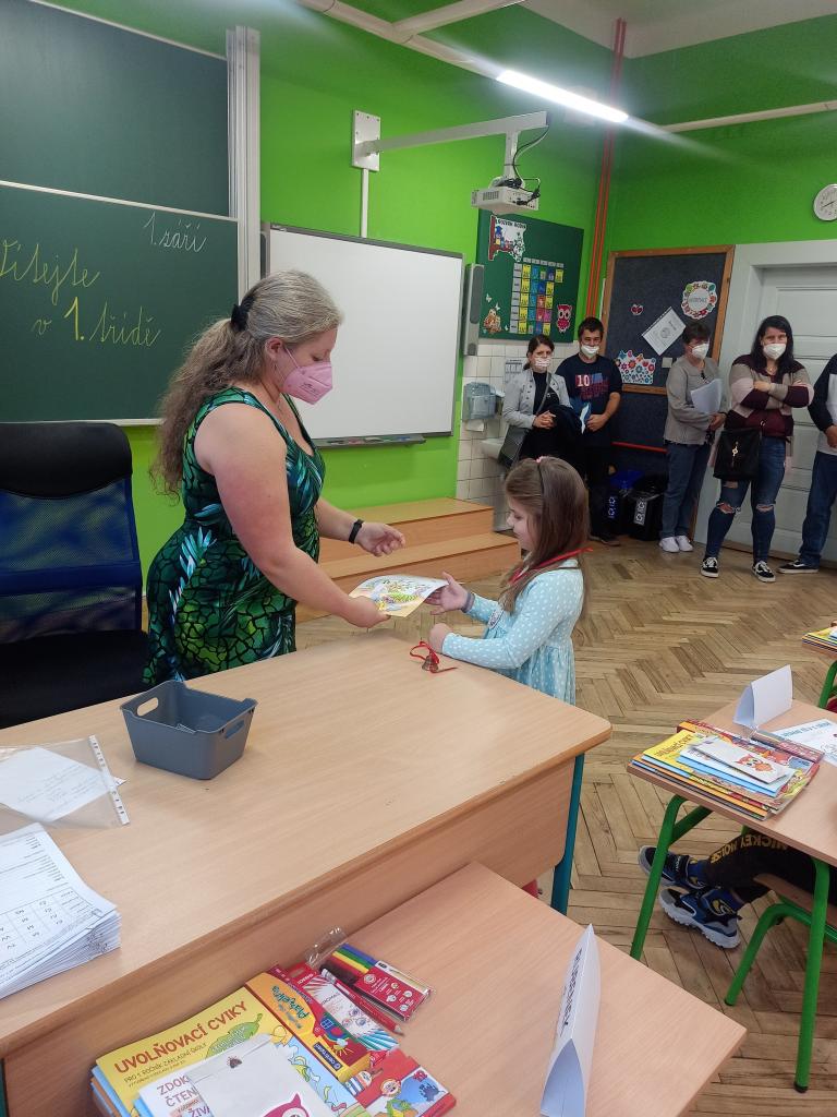 Prvňáčci, 1. 9. 2021