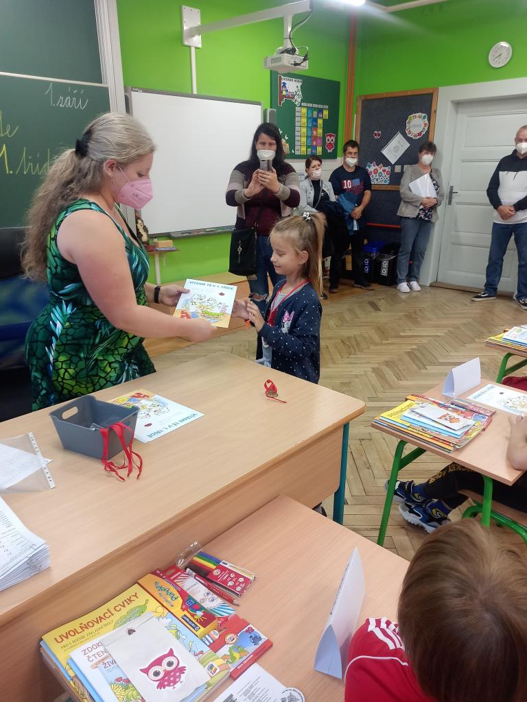 Prvňáčci, 1. 9. 2021