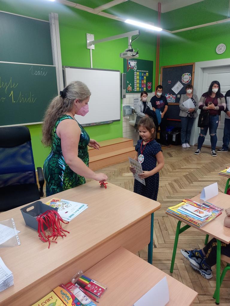 Prvňáčci, 1. 9. 2021