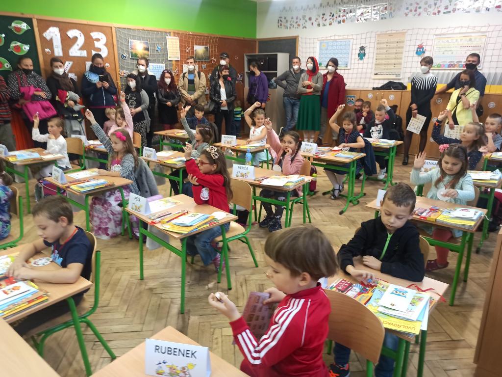 Prvňáčci, 1. 9. 2021