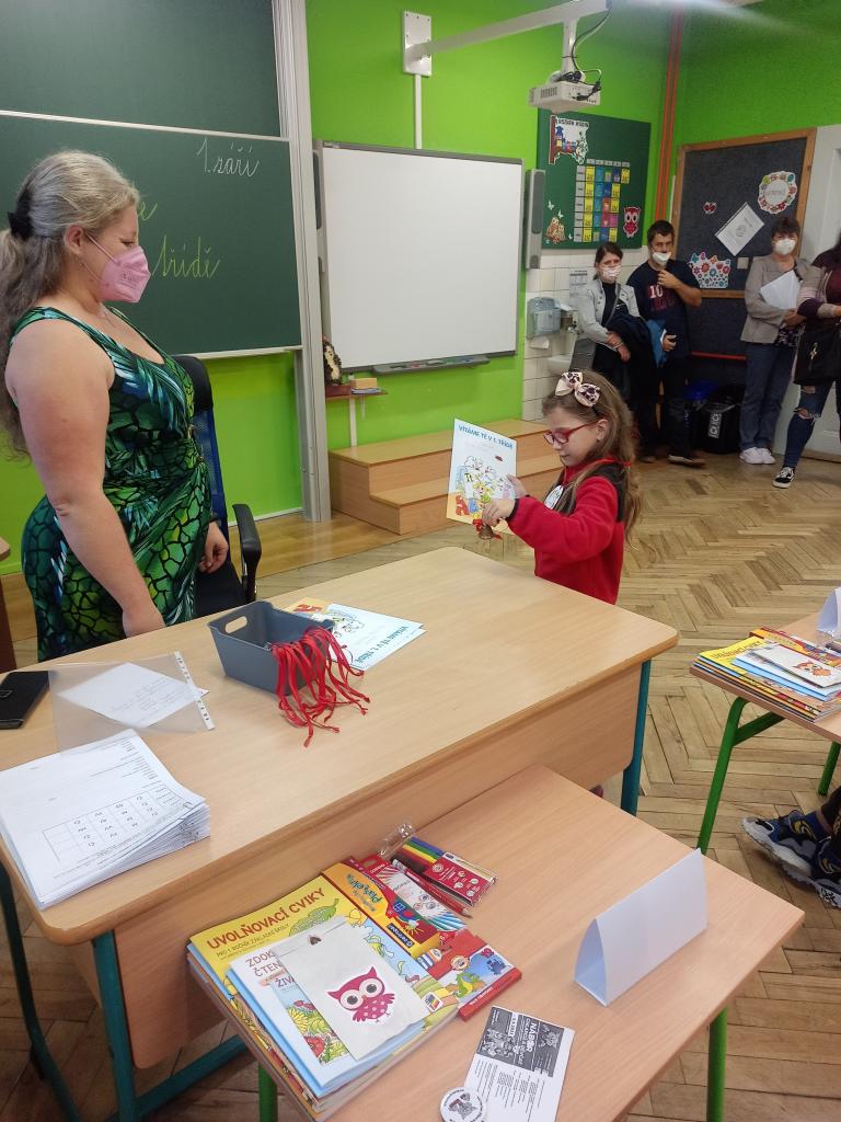 Prvňáčci, 1. 9. 2021