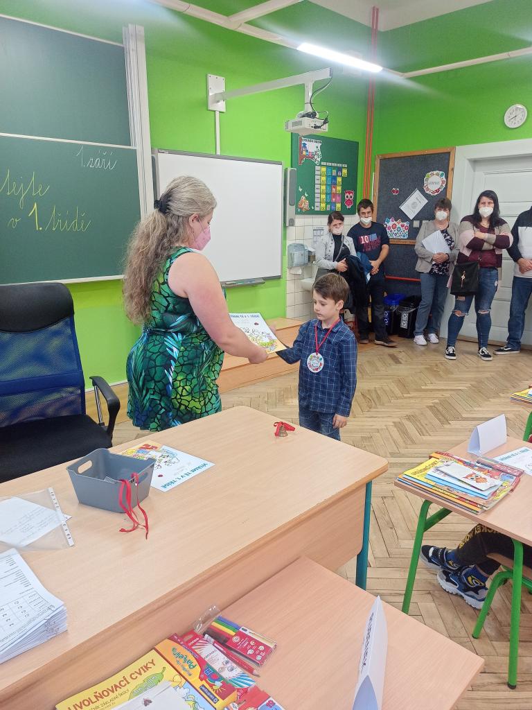 Prvňáčci, 1. 9. 2021