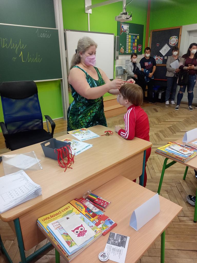 Prvňáčci, 1. 9. 2021