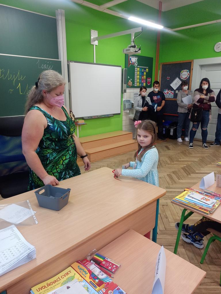 Prvňáčci, 1. 9. 2021