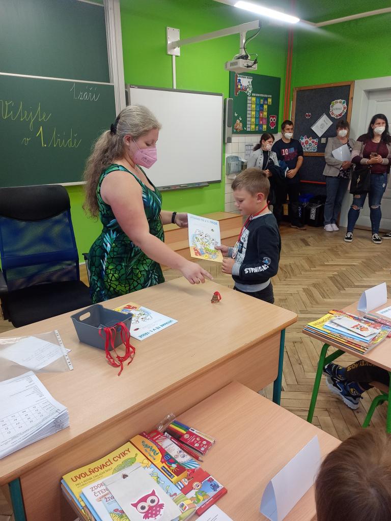 Prvňáčci, 1. 9. 2021