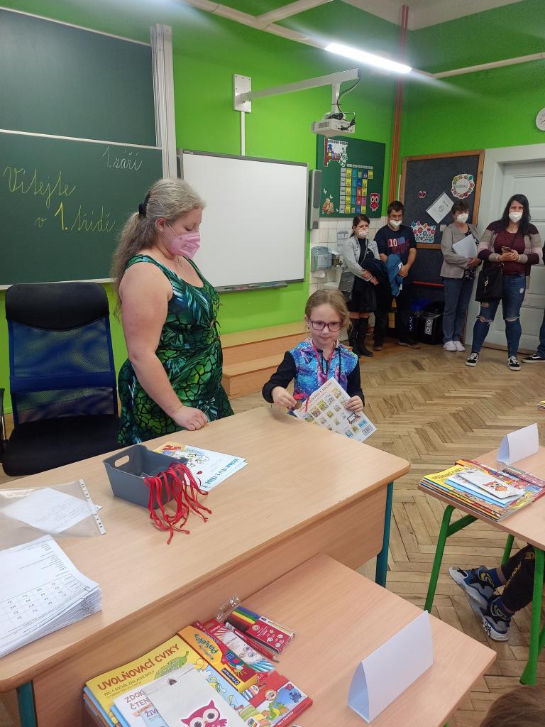 Prvňáčci, 1. 9. 2021