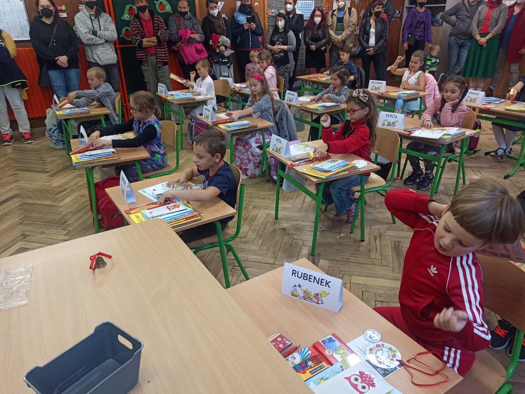 Prvňáčci, 1. 9. 2021