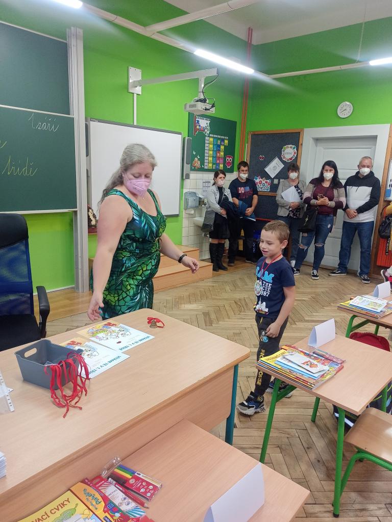 Prvňáčci, 1. 9. 2021