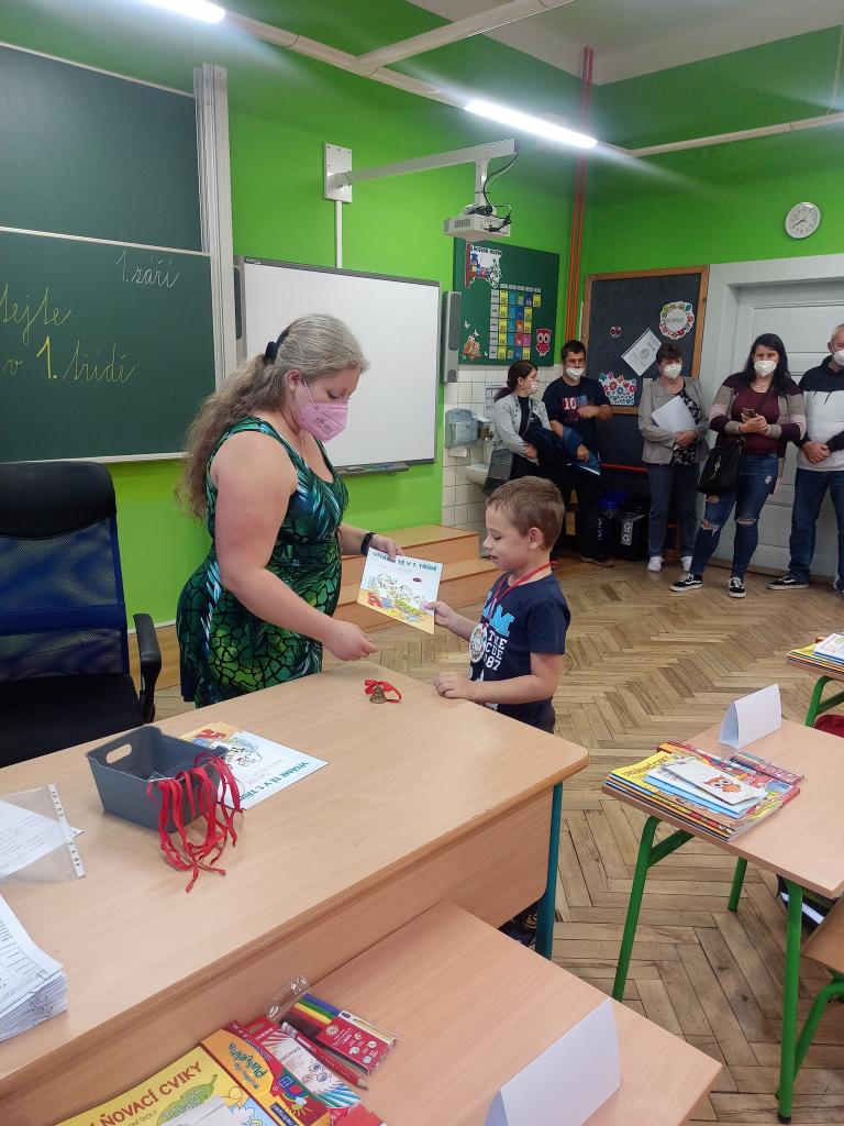 Prvňáčci, 1. 9. 2021