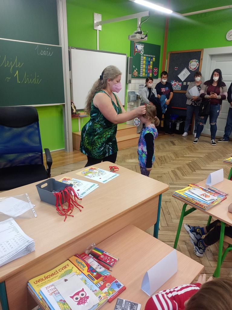Prvňáčci, 1. 9. 2021