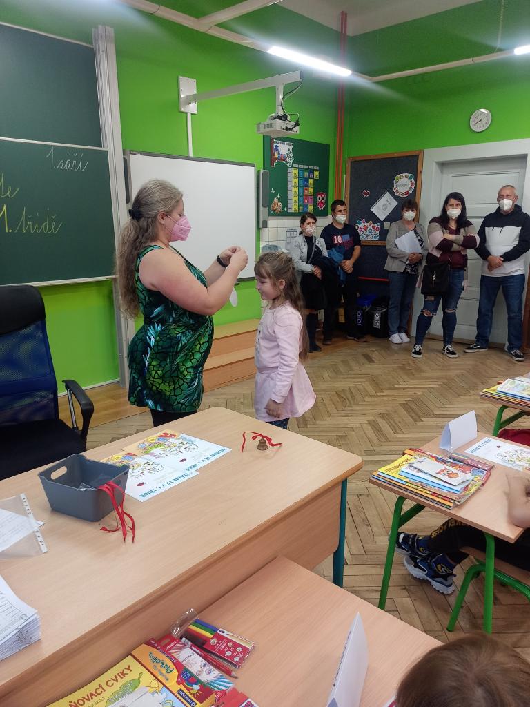 Prvňáčci, 1. 9. 2021