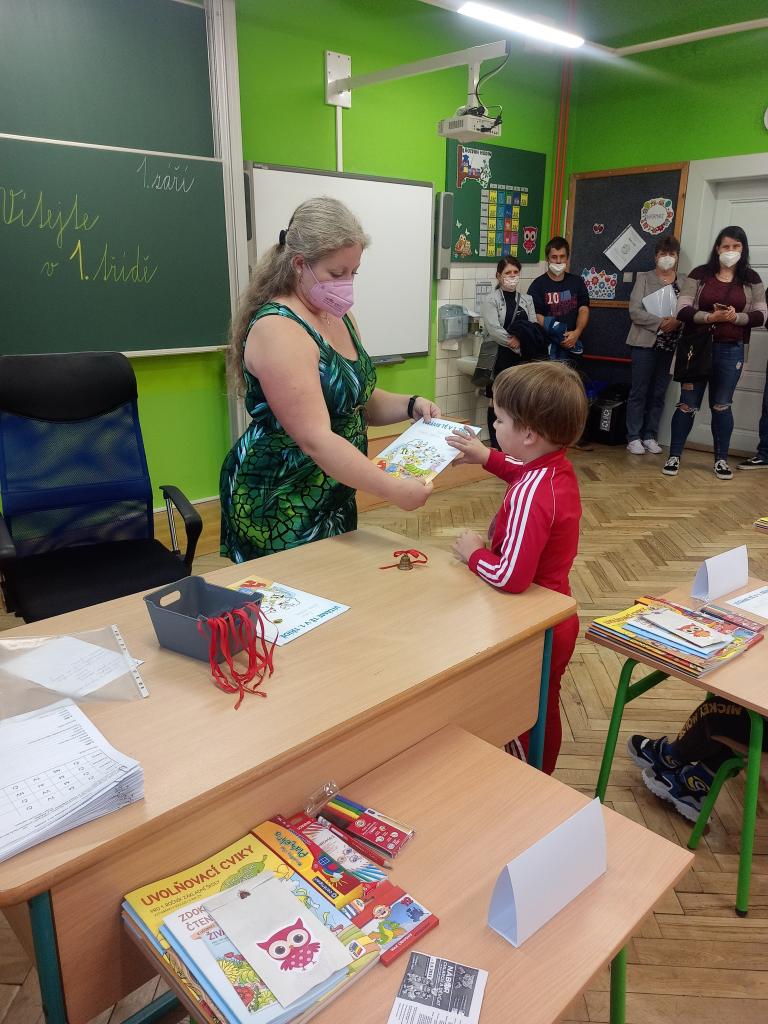 Prvňáčci, 1. 9. 2021