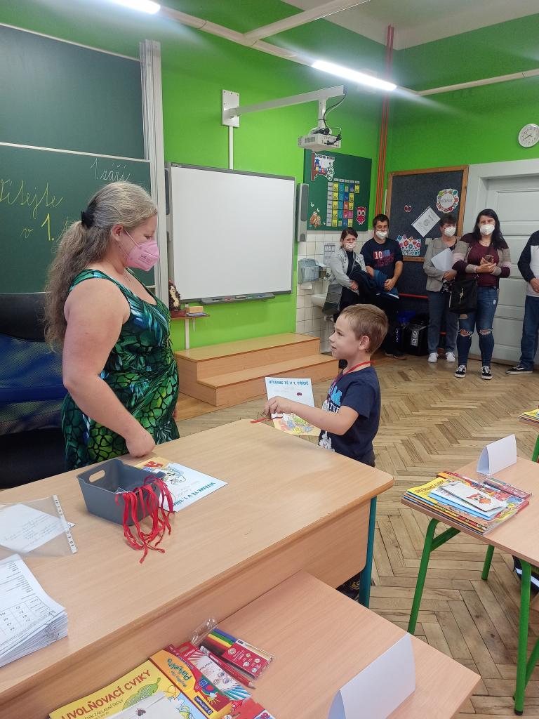 Prvňáčci, 1. 9. 2021