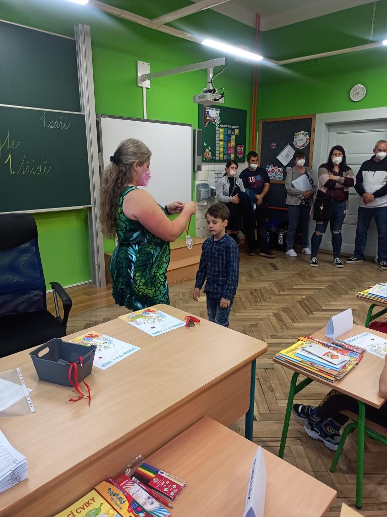 Prvňáčci, 1. 9. 2021
