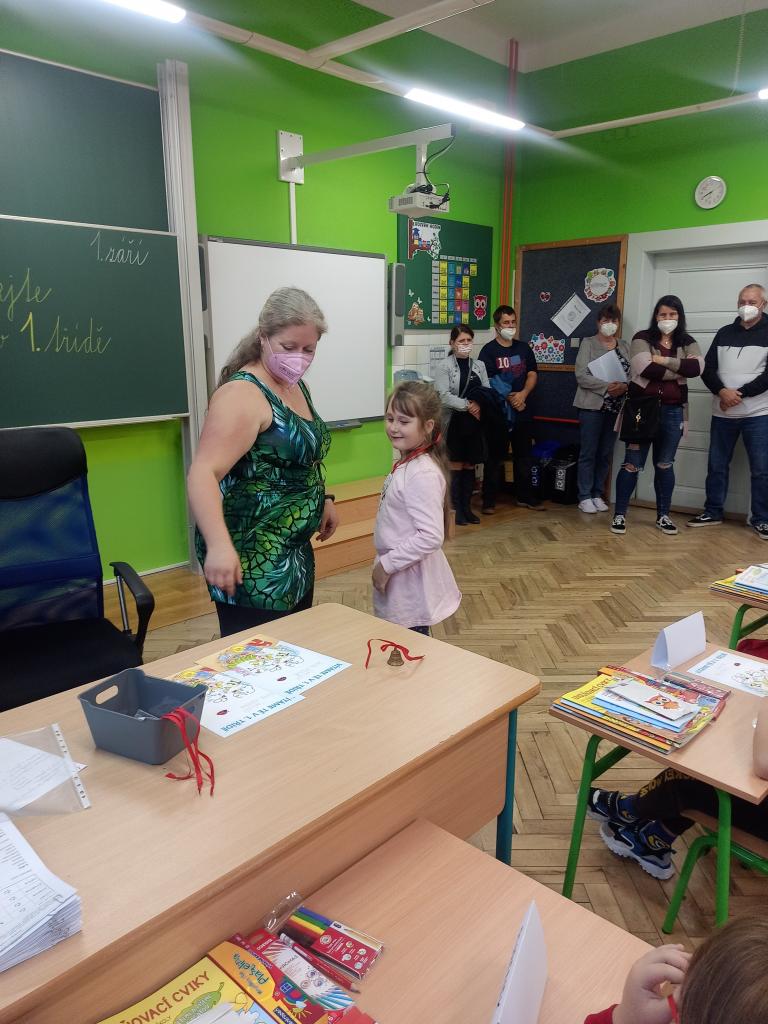 Prvňáčci, 1. 9. 2021