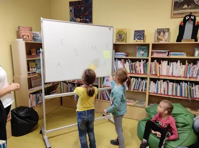 Návštěva knihovny, 18. 10. 2021